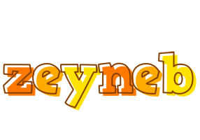 Zeyneb desert logo