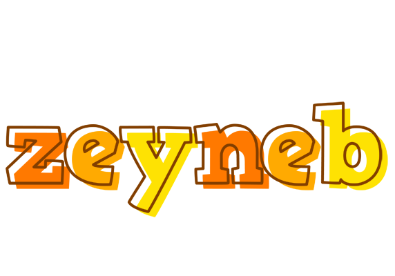 Zeyneb desert logo