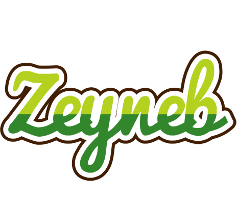 Zeyneb golfing logo