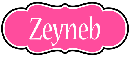 Zeyneb invitation logo