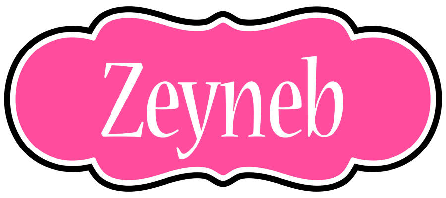 Zeyneb invitation logo