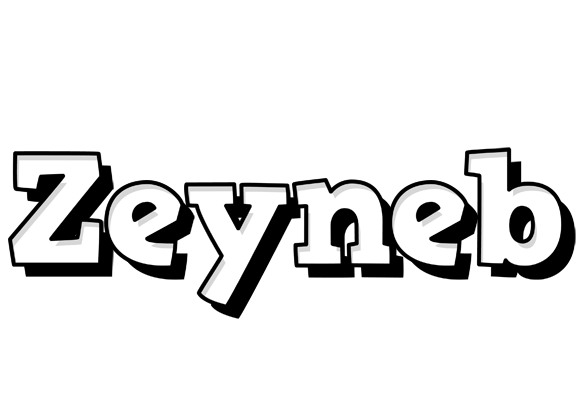 Zeyneb snowing logo