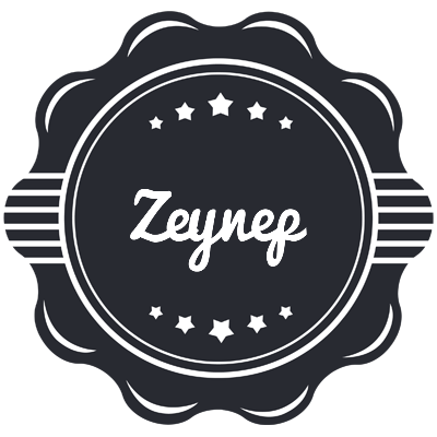 Zeynep badge logo
