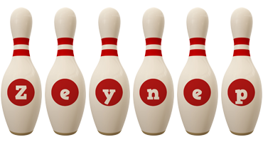 Zeynep bowling-pin logo