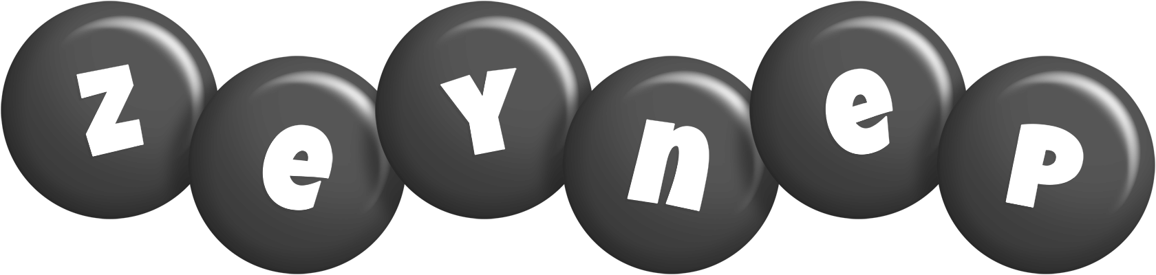 Zeynep candy-black logo