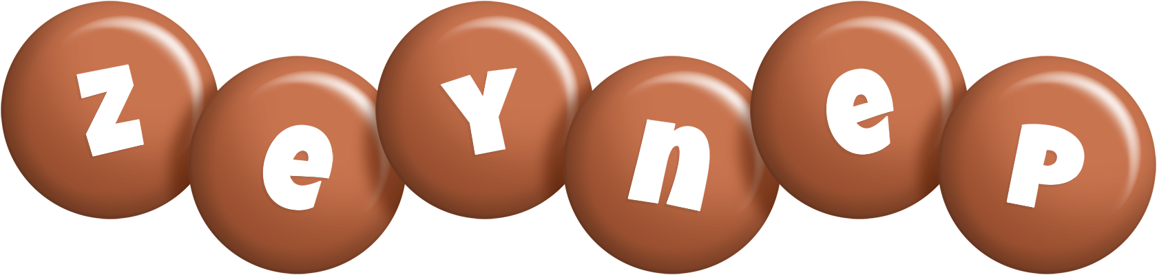 Zeynep candy-brown logo