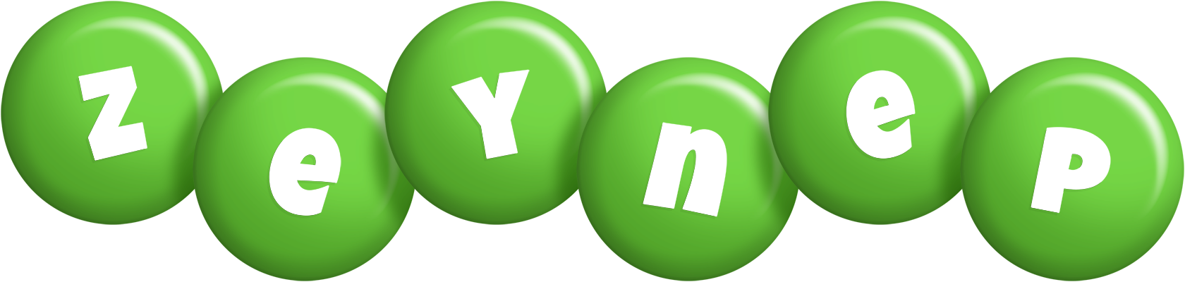 Zeynep candy-green logo