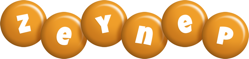 Zeynep candy-orange logo