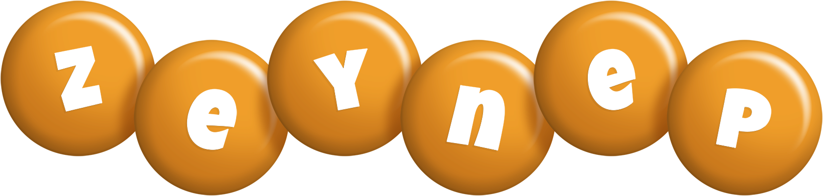 Zeynep candy-orange logo