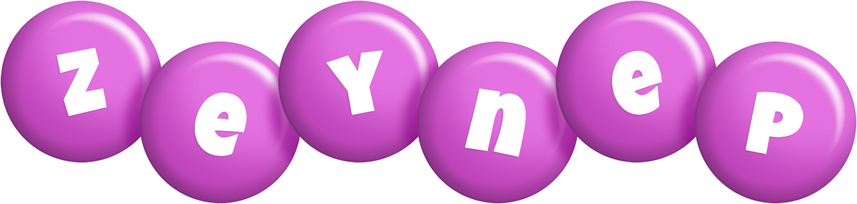 Zeynep candy-purple logo