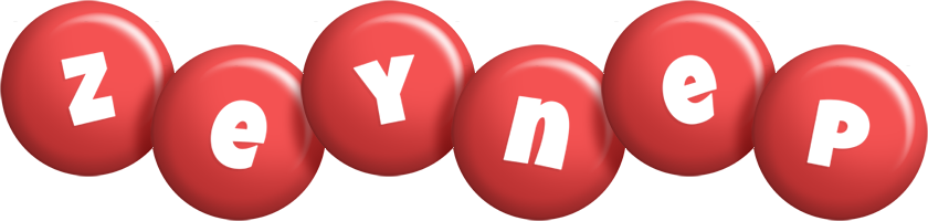 Zeynep candy-red logo
