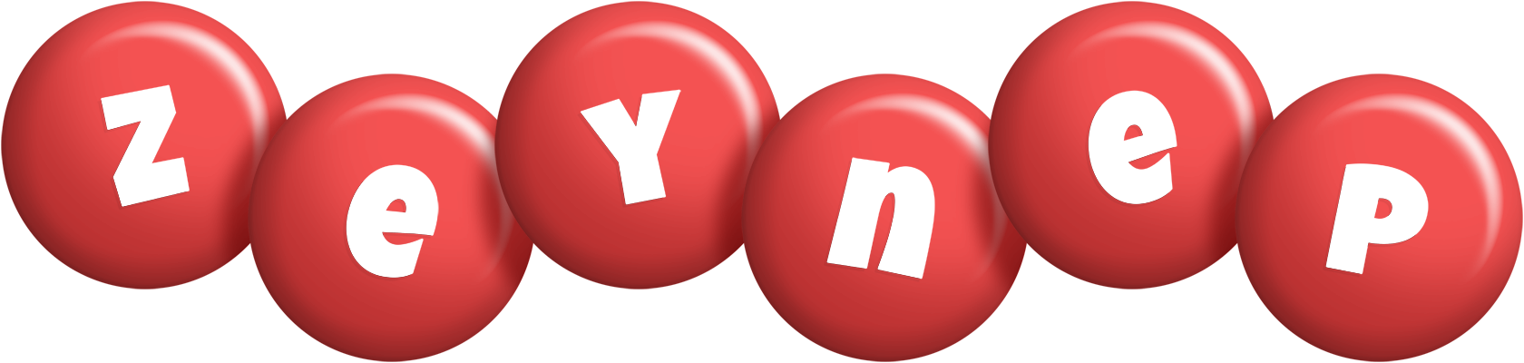 Zeynep candy-red logo