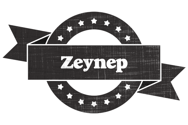 Zeynep grunge logo