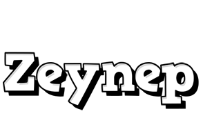 Zeynep snowing logo