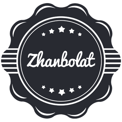 Zhanbolat badge logo