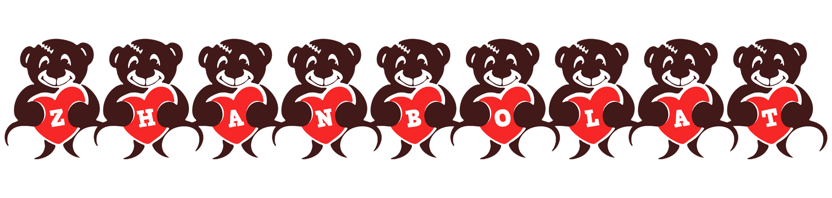 Zhanbolat bear logo