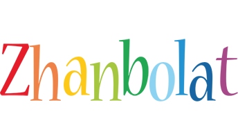 Zhanbolat birthday logo