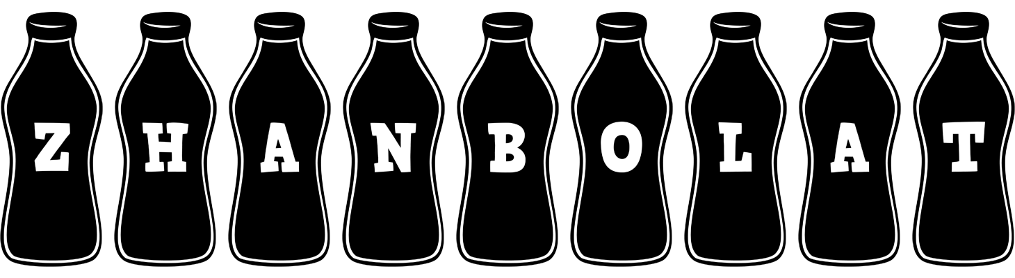 Zhanbolat bottle logo