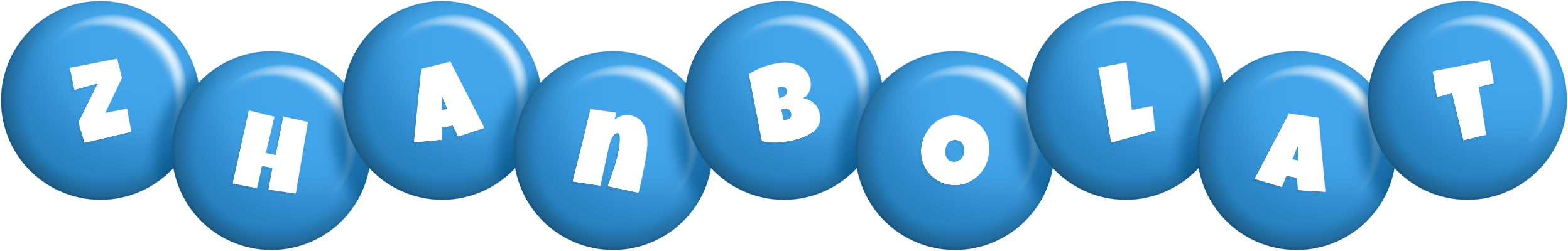Zhanbolat candy-blue logo