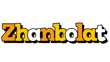 Zhanbolat cartoon logo