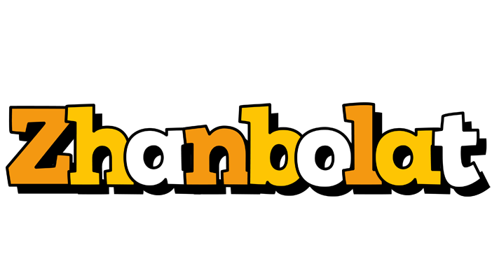 Zhanbolat cartoon logo