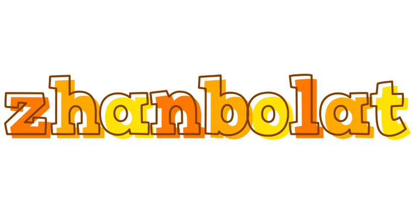 Zhanbolat desert logo