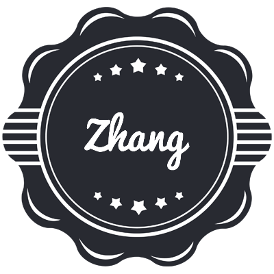 Zhang badge logo