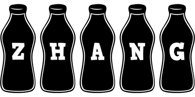 Zhang bottle logo