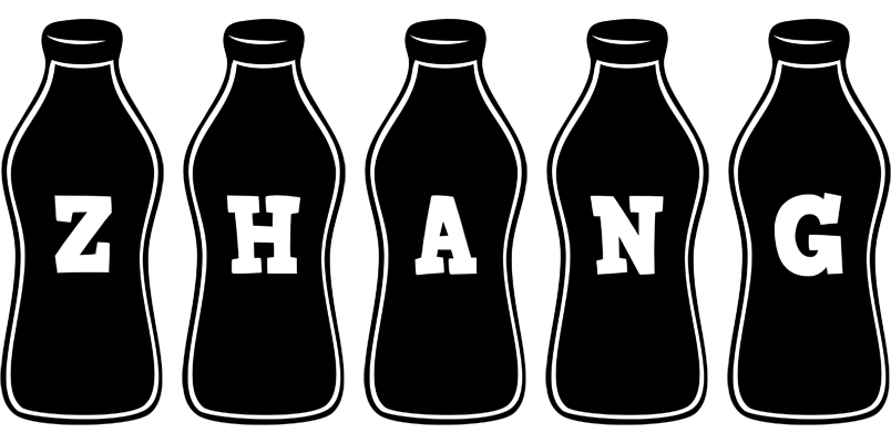 Zhang bottle logo