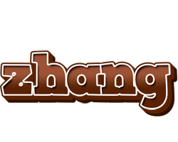 Zhang brownie logo