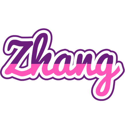 Zhang cheerful logo