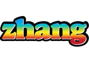Zhang color logo