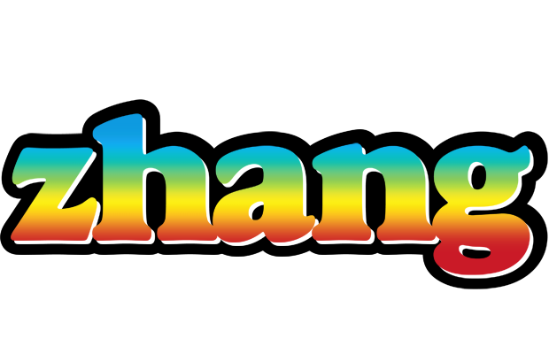 Zhang color logo
