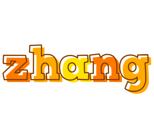 Zhang desert logo