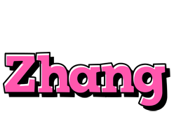 Zhang girlish logo