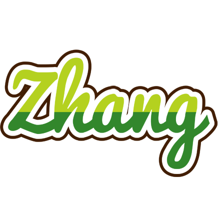 Zhang golfing logo