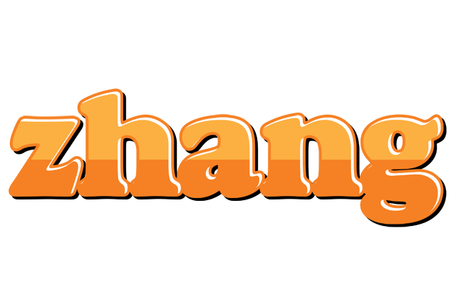 Zhang orange logo