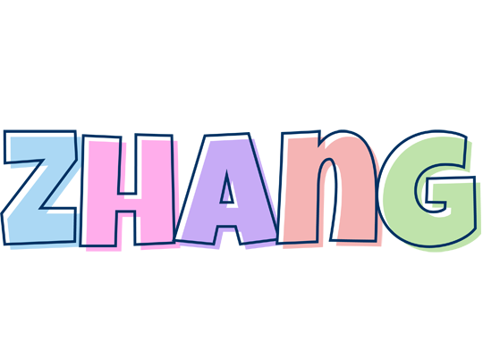 Zhang pastel logo