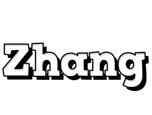Zhang snowing logo