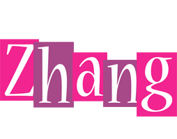 Zhang whine logo