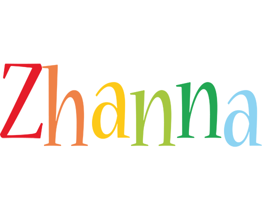 Zhanna birthday logo