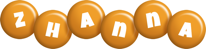 Zhanna candy-orange logo