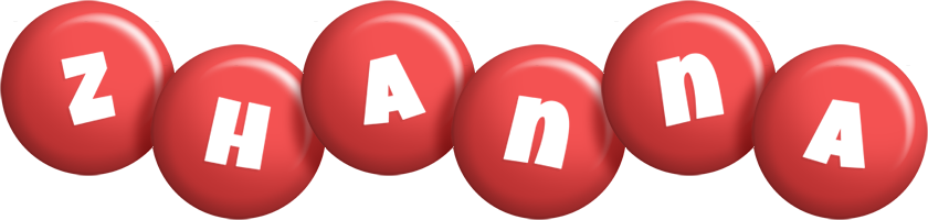 Zhanna candy-red logo