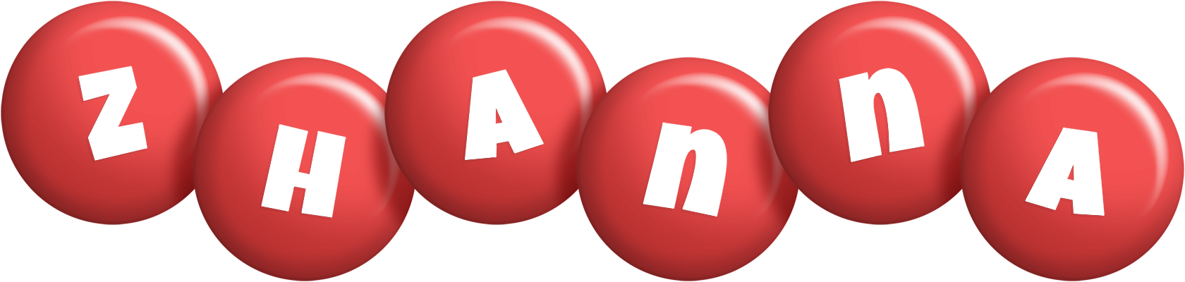 Zhanna candy-red logo