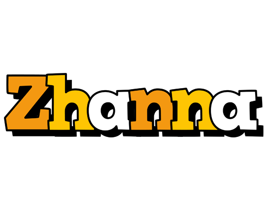 Zhanna cartoon logo