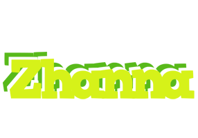 Zhanna citrus logo