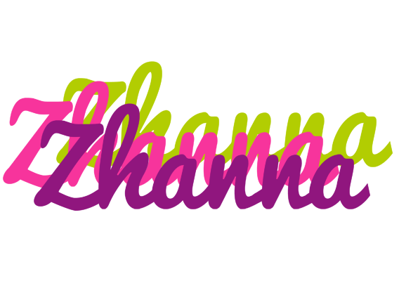 Zhanna flowers logo