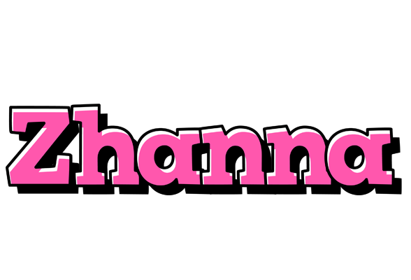 Zhanna girlish logo