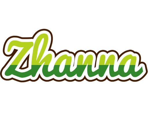Zhanna golfing logo