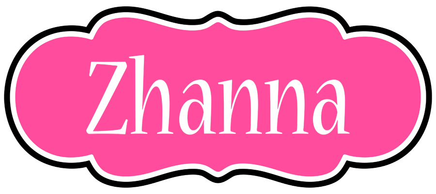Zhanna invitation logo